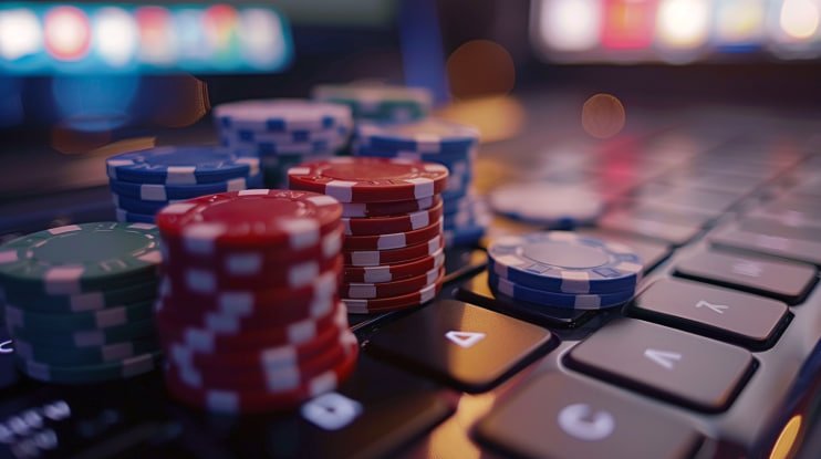 Antarmuka permainan Hacksaw Gaming di visitorbet88 menampilkan slot dan crash game